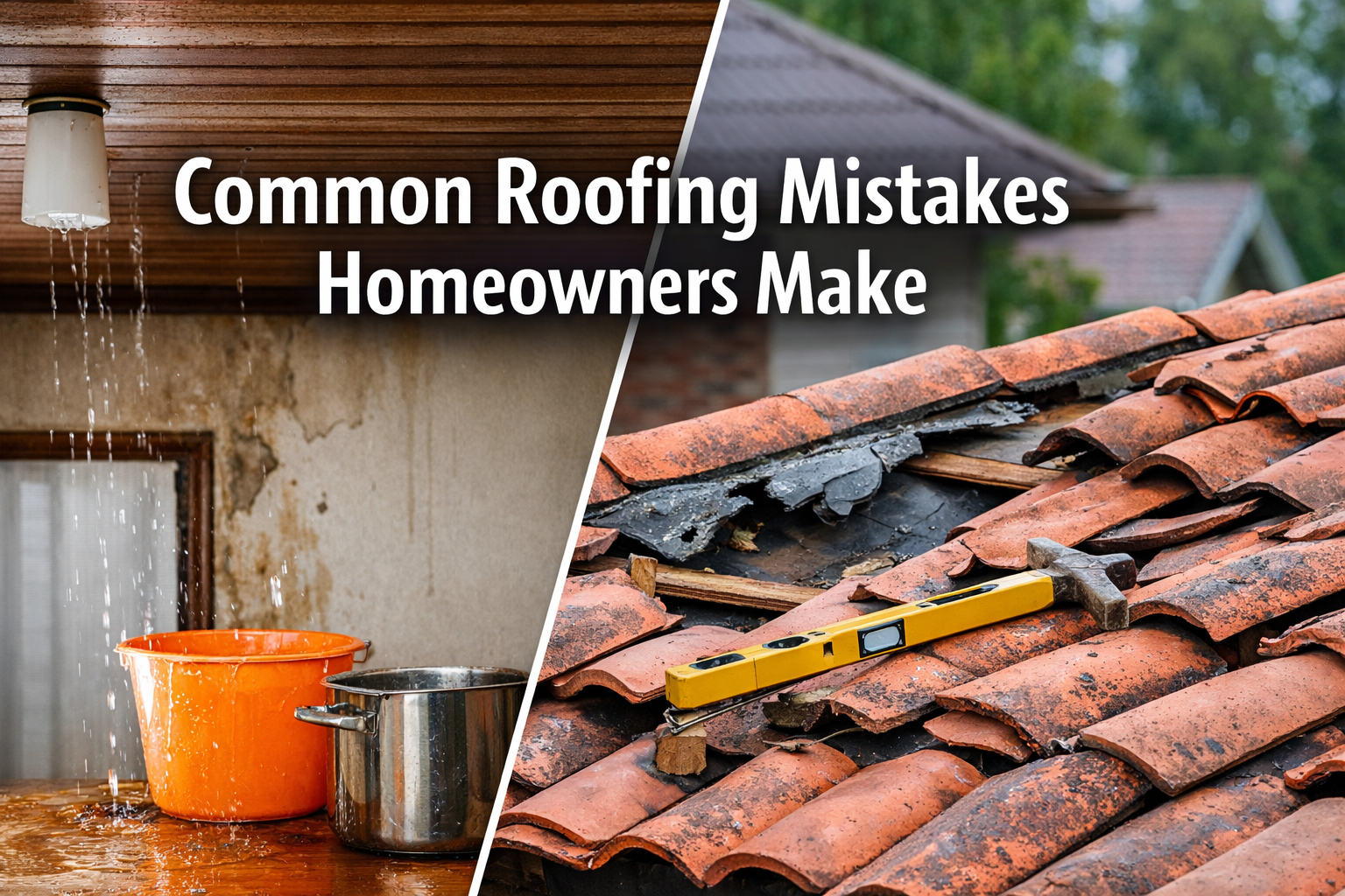 Common Roofing Mistakes Homeowners Make and How to Avoid Them