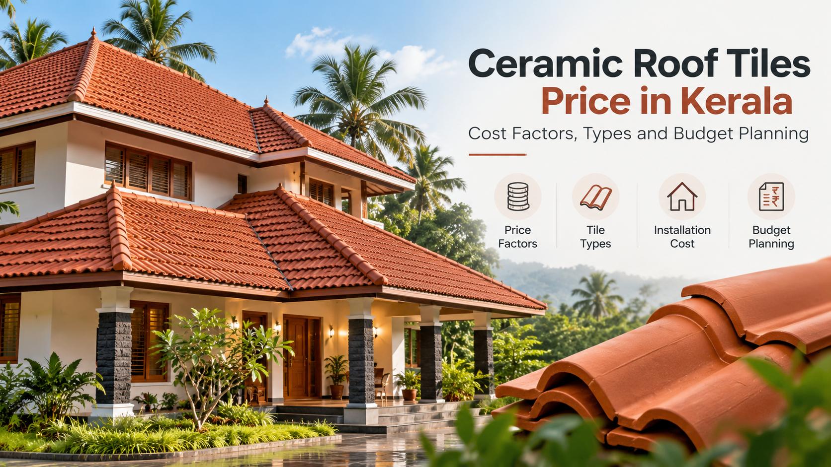 Ceramic Roof Tiles Price in Kerala: Cost Factors, Types and Budget Planning