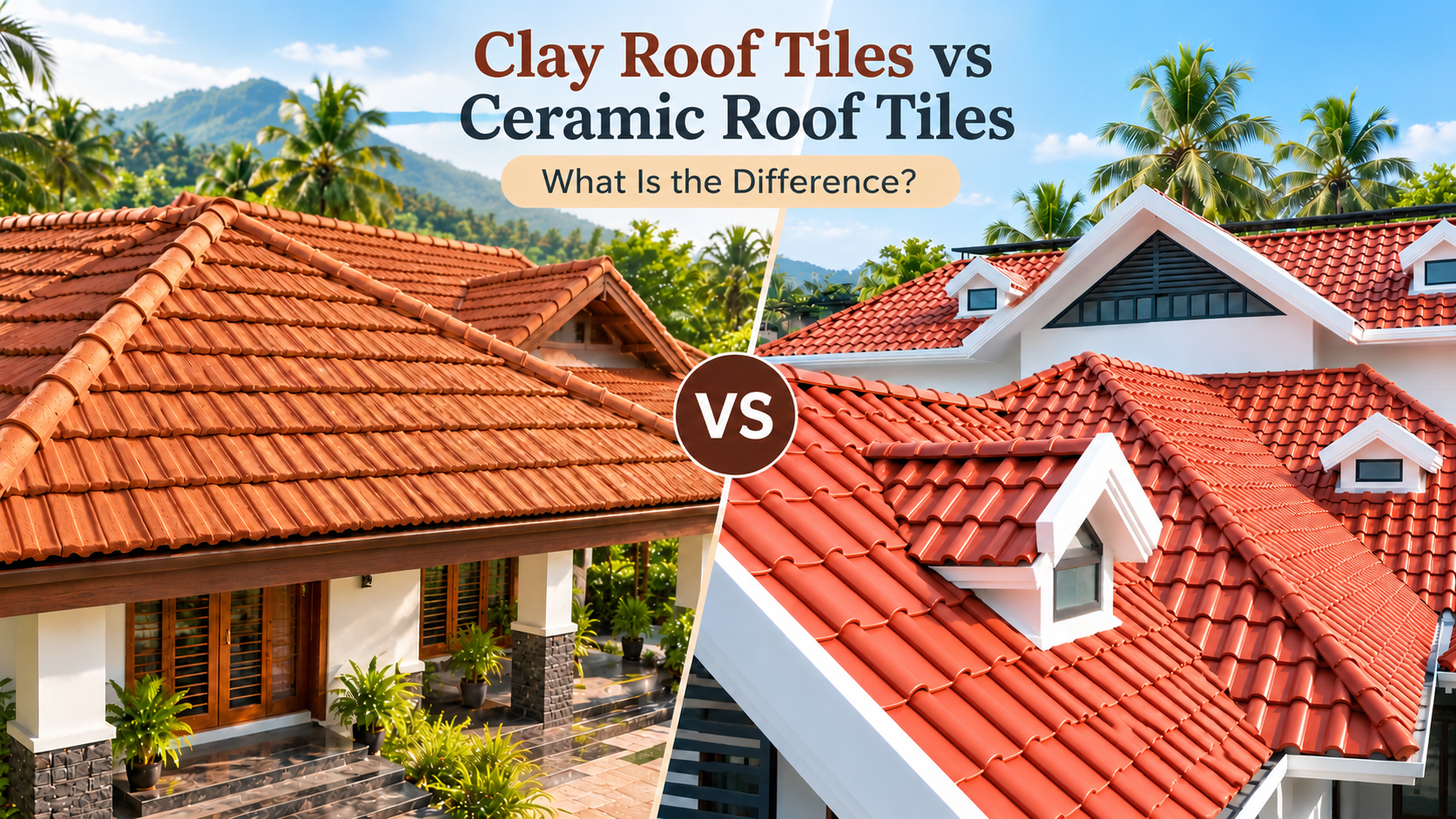 Clay Roof Tiles vs Ceramic Roof Tiles: What Is the Difference?